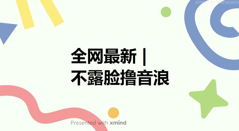 全网最新不露脸撸音浪，跑通自动化成交闭环，实现出单 收徒收益最大化【揭秘】