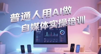 普通一个人用AI做自媒体，助你轻松开启AI自媒体创作之路